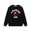 Comercio Exterior Transfronterizo Venta al por Mayor Marca de Moda Pe Tiburón Sudadera de Cuello Redondo Dropshipping Otoño e Invierno Sudadera de Felpa