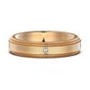 Anillo Nuevo de Plata Esterlina S925 para Hombres y Mujeres Exquisito Anillo Incrustado con Diamantes Redondos Lujo Ligero Avanzado Elegante Plata Lisa Anillo de Pareja