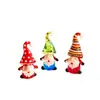 Adorno de cristal de Papá Noel, accesorio de decoración de escena navideña de cristal, adorno de escritorio, regalo, pieza decorativa