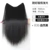 Aplique de Cabelo Feminino, Cabelo Realista, Extensão de Cabelo Leve de Uma Peça, Volumizador, Coroa Alta, Aplique de Cabelo Realista Invisível Sem Costura