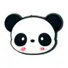 Serie de Osos Panda de Dibujos Animados Lindos Zapatos de Agujero de Combinación Versátil Diy Zapatos Deportivos Hebilla de Flor para Zapatos Caucho Blando de PVC