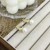 Pendientes de Perla con Diamantes Completos en Forma de C Estilo Coreano con Agujas de Plata S925, Pendientes Versátiles de Lujo Ligero de Alta Gama, Exquisitos Accesorios para Orejas de Viajero