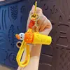 Nuevo Llavero Cascabel Sonoro de Halloween Juguete Descompresor Lindo de Dibujos Animados Colgante para Mochila de Estudiante Pequeño Regalo