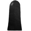Funda Antipolvo de Tela No Tejida Negra para Abrigos, Bolsa Antipolvo Plegable para Vestidos de Novia, Funda Antipolvo de Almacenamiento para Abrigos