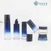 Yuanlai conjunto pronto frasco 30/35ml conta-gotas Frasco de base para rejuvenescimento da pele Frasco de Água Essencial 120ml Material de Embalagem para Cuidados com a Pele