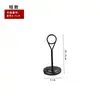 Suporte de etiqueta de preço de metal, suporte de etiqueta de preço para display de hotel, porta-cartão de menu, clipe de cartão de mesa, placa de mesa para display de pratos, suporte de etiqueta de preço