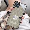 Adecuado para Funda de Teléfono Móvil Luminosa Conejo de Diamante Nuevo Apple 17/Huawei/Xiaomi/Samsung/Vivo/Oppo Pareja