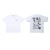 Camiseta Unisex de Manga Corta Camuflaje Cabeza de Simio Marca de Moda 230g Peso Pesado Comercio Exterior al por Mayor Dropshipping Tiburón