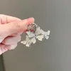 Exquisito Clip Pequeño Mini de Mariposa de Cristal para Mujeres 2025 Nuevo Pinza para el Flequillo Lateral Pinza Superior Pinza de Princesa