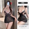 Love Xiao Night Lingerie Sexy Malha Transparente Puro Desejo Perspectiva Tentação Sling Renda Cama Pijamas Grátis Capa