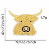 Amazon Cross Farm Estilo Pastoral Pegatina de Tela Vaquero Occidental Bordado por Computadora Accesorios Botas Cactus Planchado