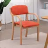 Mesa y Silla de Comedor para Hogar de Ancianos Mesa de Comedor de Madera Moderna y Sencilla para el Hogar de Ancianos Asiento de Restaurante Mesa de Comedor Silla