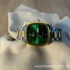 Personalización de Relojes, Relojes de Comercio Exterior Más Vendidos, Moda Masculina Retro Cuadrado con Pantalla de Calendario Correa de Acero Resistente al Agua Reloj de Cuarzo