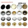 Botões 501 # /503 #, Fechos de Pressão de Metal Sólido, Casaco de Algodão, Botões de Jaqueta de Penas, Botões Grandes Brancos, Acessórios de Vestuário