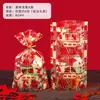 Bolsa Pequena de Bolo Fofa Bolsa de Presente de Aniversário Infantil Saco de Embalagem Transparente para Presente de Doces Biscoitos Lanches