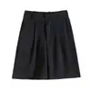 2026 Novo Estilo Shorts Feminino de Verão Finos de Cintura Alta Largos Linha A Casuais de Chiffon Wide-Leg Comprimento 5 Pontos