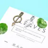 Accesorios para pulseras y collares de joyería DIY 28*13mm círculo lazo aleación
