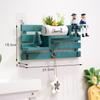 Perchero de madera creativo para pared, sin perforaciones, para colgar en la puerta trasera de la tienda, decoración de pared, gancho para llaves de entrada