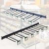 Gancho Barra transversal Combinação Barra transversal Armazenamento de lanches Tubo quadrado Cabide Barra transversal Pequena mercadoria Panela quente Material Exibição Prateleira de supermercado