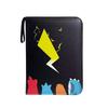Álbum de Cartas Pokemon 4 Ranuras 9 Compartimentos Pokemon Cuero Colección Álbum Transfronterizo Dropshipping Tarjeta Cremallera Almacenamiento Álbum Bolsa