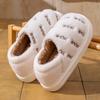 Pantuflas de Invierno para Hombre y Mujer, de Casa, para Interiores, Novedad 2025, Suela Gruesa, Antideslizantes, Felpa, Cálidas
