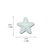 Parches pequeños de estrella de cinco puntas de PVC Qiu Niu, parches de goma 3D para zapatos, sombreros y mochilas, accesorios de Velcro, en stock