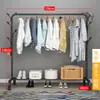Tendedero de Ropa Plegable de Pie Simple para Balcón para Uso Doméstico, Barra para Ropa de Dormitorio, Perchero, Perchero