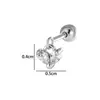 Brincos Pingente Borboleta Olho de Cavalo Zircônia Versáteis Modernos Henson Acessórios de Moda Brincos de Piercing para Comércio Exterior Europeu e Americano