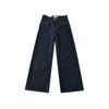 Pantalones de mezclilla retro europeos y americanos de alta calidad, color original, pierna ancha, para mujer alta, para el día a día, más ligeros, rectos