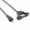 Cable Adaptador de Oreja Micro USB a USB Hembra Cable de Datos USB Hembra a Micro USB Cable de Extensión USB