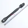 Tubo de acero modificado para coche eléctrico accesorios para coche de acero en tubo engranaje de dirección de kart conexión del volante junta universal telescópica eje de dirección