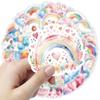 50 Rainbow Little Star Stickers bonito coelho adesivos móvel Guitarra Water Cup Laptop Scooter
