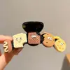 Pinza para el pelo grande y moderna para mujer, elegante y sofisticada, pinza para el pelo exquisita, pinza de tiburón simple para primavera-verano