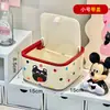 Caja de Almacenamiento Miscelánea Estilo Nuevo para Joyería, Accesorios para el Cabello y Gomas para el Cabello, Linda Caja de Joyería de Escritorio Estilo Ins de Gran Capacidad con Tapa