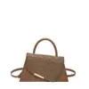 Bolso Sencillo de Verano para Mujer 2026 Nuevo Estilo de Verano Bolso de Mano Versátil de Moda Bolso Cuadrado Pequeño con Textura para Cruzar para Mujeres con Temperamento Elegante