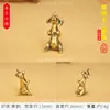 Latão Zodiac Criativo Tridimensional Zodiac Personalizado Chaveiro de Carro Pingente Acessórios Pequeno Presente Fabricante Atacado
