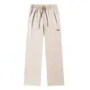 Amazon Sitio Independiente Transfronterizo Primavera y Otoño Hombres Pantalones Rectos Deportivos Casuales Finos Sueltos Comercio Exterior Dropshipping