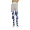 Medias Rayadas de Halloween Medias Rayadas para Cosplay Medias de una Pieza Rayadas para Juego de Rol Infantil