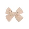 Pasador de moño para niños transfronterizo Color sólido Bordado Hecho a mano Pinza de pico de pato todo incluido Accesorios para el cabello Accesorios para la cabeza Amazon 2989