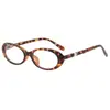 Gafas Decorativas Ovaladas Estilo Ojo de Gato Retro Perla Estilo Coreano para Mujer, Aptas para Maquillaje Sencillo, Se Pueden Adaptar con Lentes Graduados, Monturas para Cara Redonda Miopía