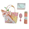 Bolsa tejida empresa de regalos para enviar bienestar al empleado día de la madre día de la enfermera regalo taza térmica ventilador traje de regalo para la mano