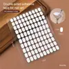 Forma para Uñas Especial Cinta de Doble Cara Sin Rastro Transparente Ultra Delgada Súper Pegajosa Cuadrícula Ovalada Usable Uña de Práctica Herramientas para Uñas