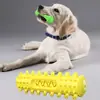Juguete de Cepillo de Dientes de PET para Perros, Juguete Chirriante para Masticadores Agresivos, Juguete Duradero para la Limpieza Dental de los Dientes para Eliminar la Placa y el Sarro