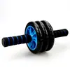 Venda Direta da Fábrica roda abdominal silenciosa de roda dupla textura antiderrapante roda abdominal de 14 polegadas equipamento de fitness interno para contrair o abdômen em casa