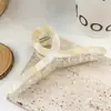 Presilha de Cabelo Pinça Tubarão de Acetato Japonês e Coreano Nicho Fresco e Doce que Muda de Cor Perolado Gelatina Simples e Versátil de Alta Qualidade para Mulheres