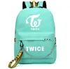 Mochila de Estilo Nuevo Bolso de Cadena Mochila Periférica Bolsa Deportiva Mochila Escolar para Estudiantes Color Caramelo Color Brillante Bolsa Carga USB