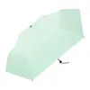 Paraguas Ultra Ligero de Seis Varillas con Sensación de Pluma, Tela de Goma Negra, Protección Solar y contra la Lluvia, Varillas de Fibra de Vidrio, Doble Uso para Sol y Lluvia, Paraguas Promocional