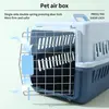 Homes for Pets Spree Transportadora de Viaje Transportadora Rígida para Perro Gato, Jaula de Viaje para Mascotas Pequeñas con Asa, Diseño Ventilado, Fácil Montaje,