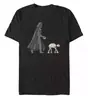 Camiseta Oficial Estampada de Manga Corta, Holgada y Cómoda, Temática de Star Wars, Adecuada para Hombres y Mujeres en la Calle