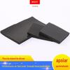 Placa de espuma de silicone brilhante preta placa de espuma de espuma de espuma de silicone placa de esponja de borracha placa de esponja de alta temperatura